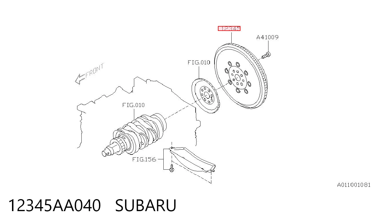 Volante de motor para Subaru Outback V B15, BS