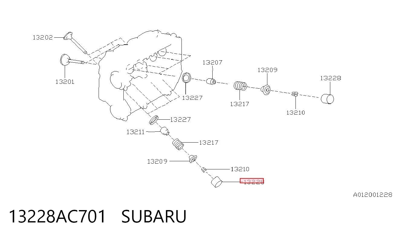 Compensador hidrâulico (empurrador hidrâulico), empurrador de válvulas Subaru Impreza III GH ao melhor preço