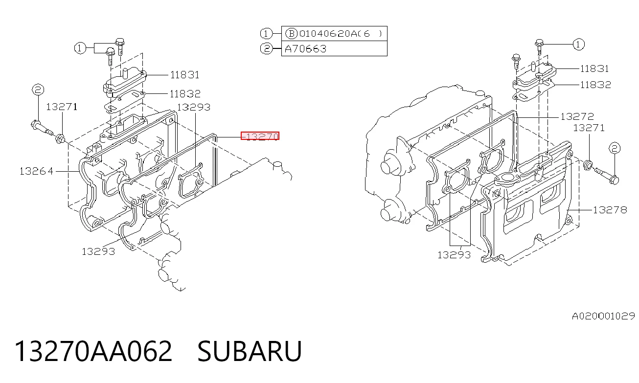 13270AA062 Subaru