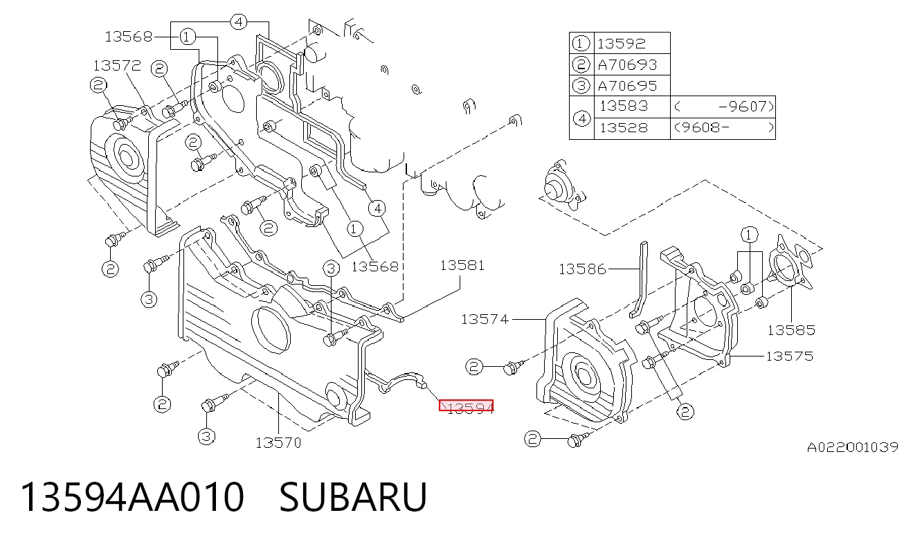 13594AA010 Subaru