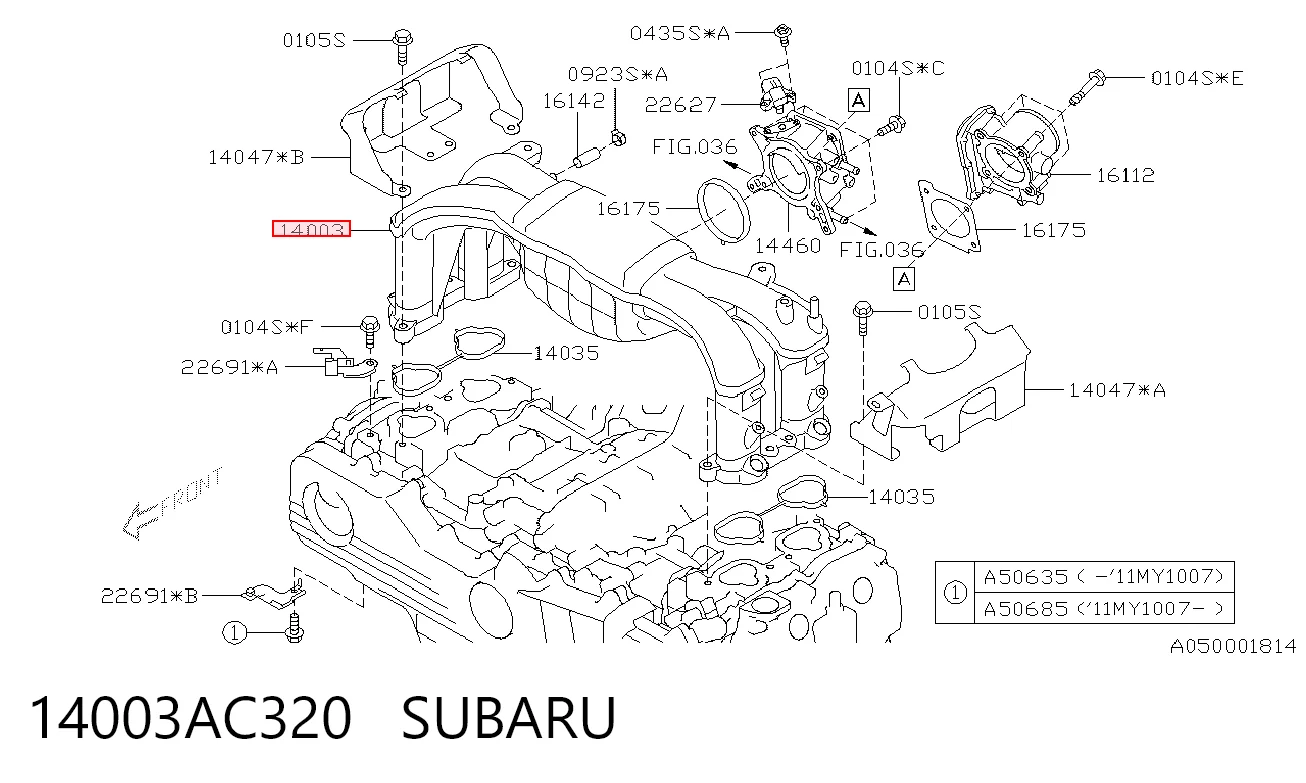 14003AC320 Subaru