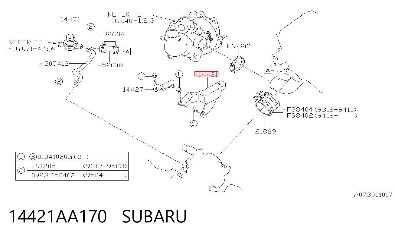 14421AA170 Subaru
