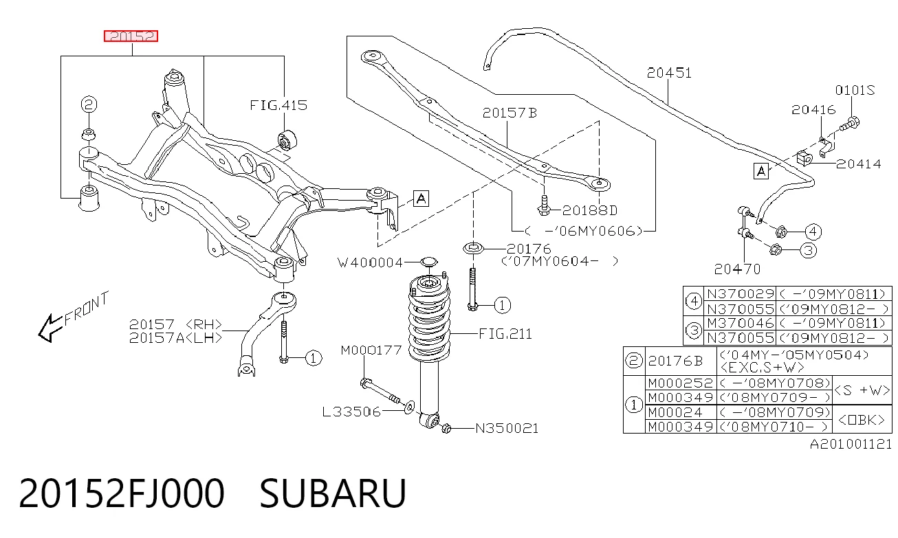 20152FJ000 Subaru