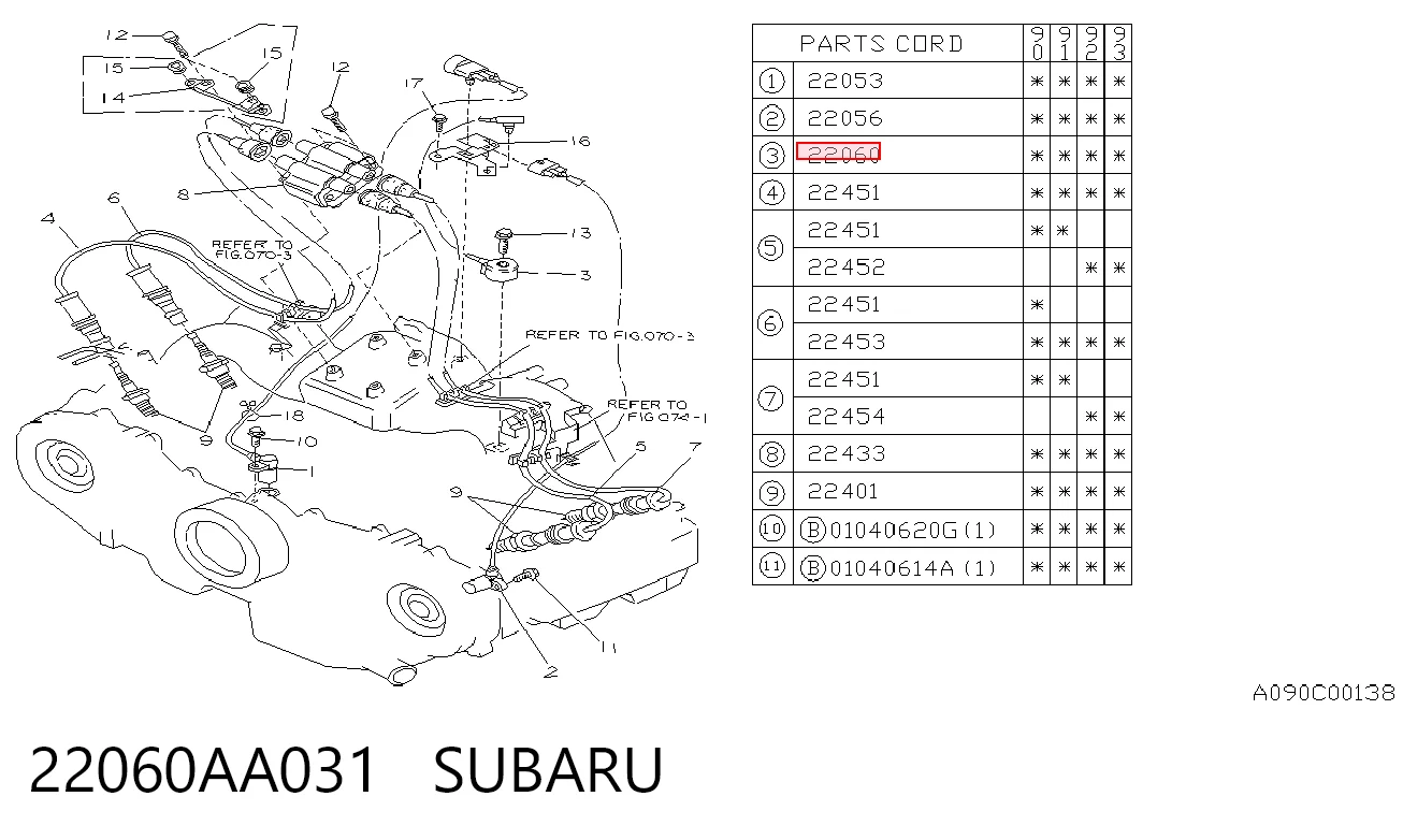 Compre Sensor de detonação Subaru Legacy 1