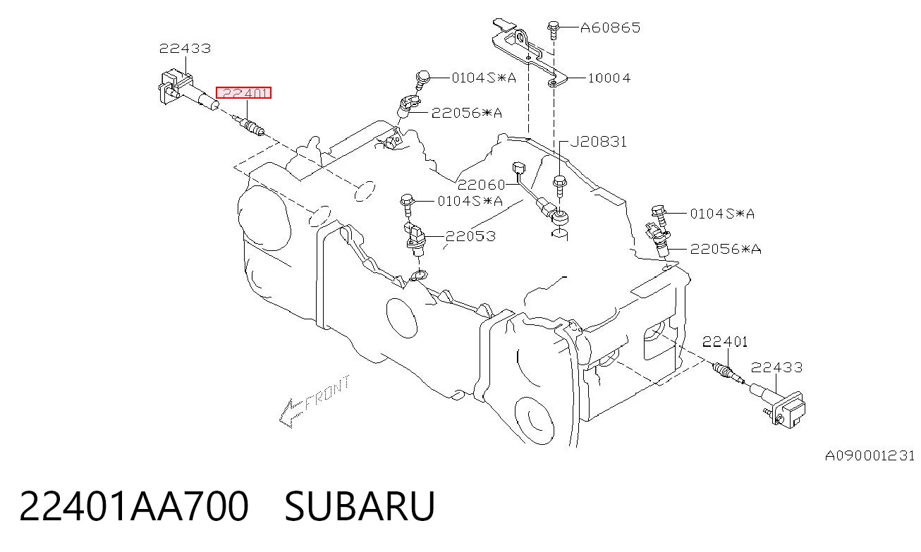 22401AA700 Subaru