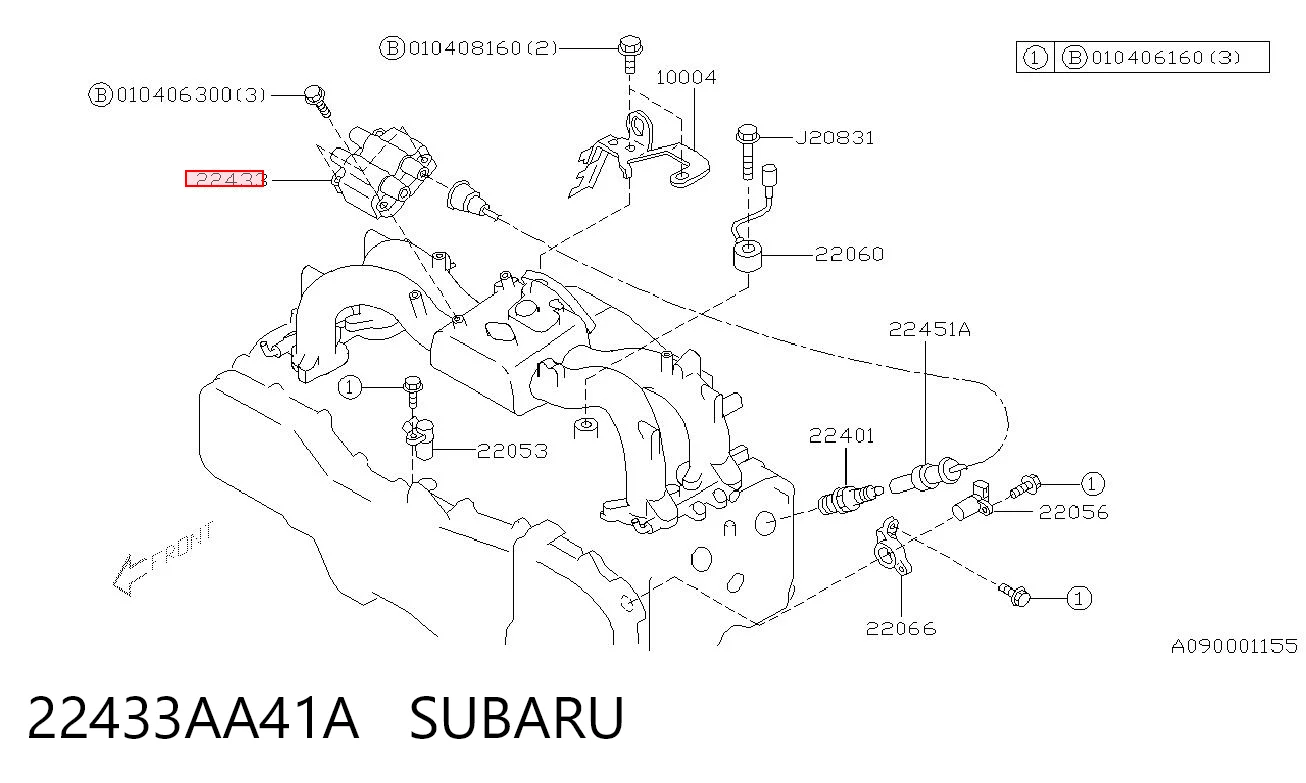  para Subaru Outback  (B12, BE, BH)