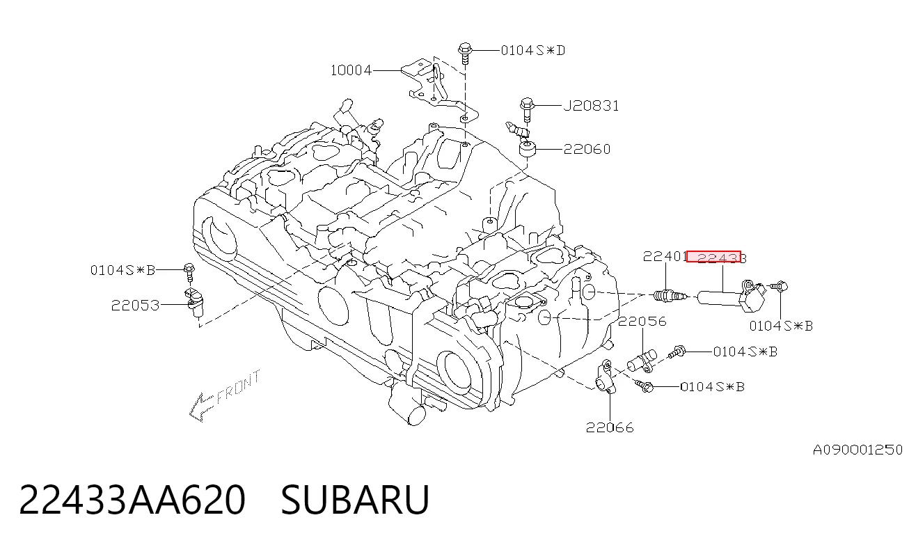  Bobina de ignição Subaru Outback IV carrinha (B14, BR) (2009 - 2014) IV