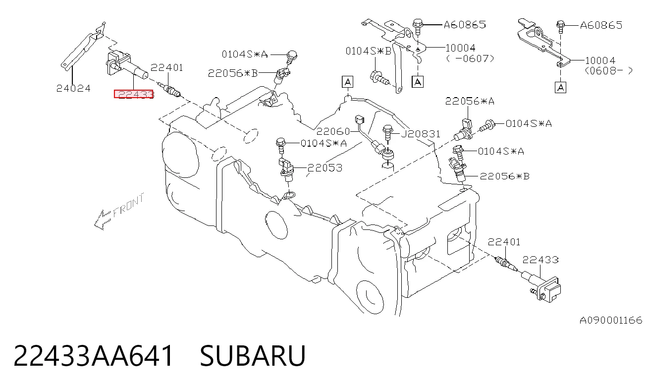 22433AA641 Subaru Bobina de ignição