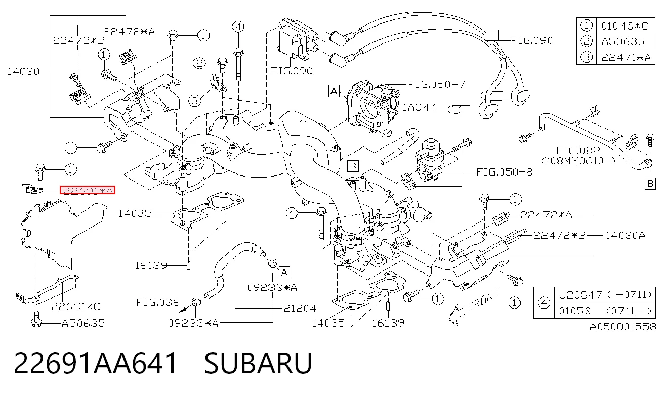 22691AA641 Subaru