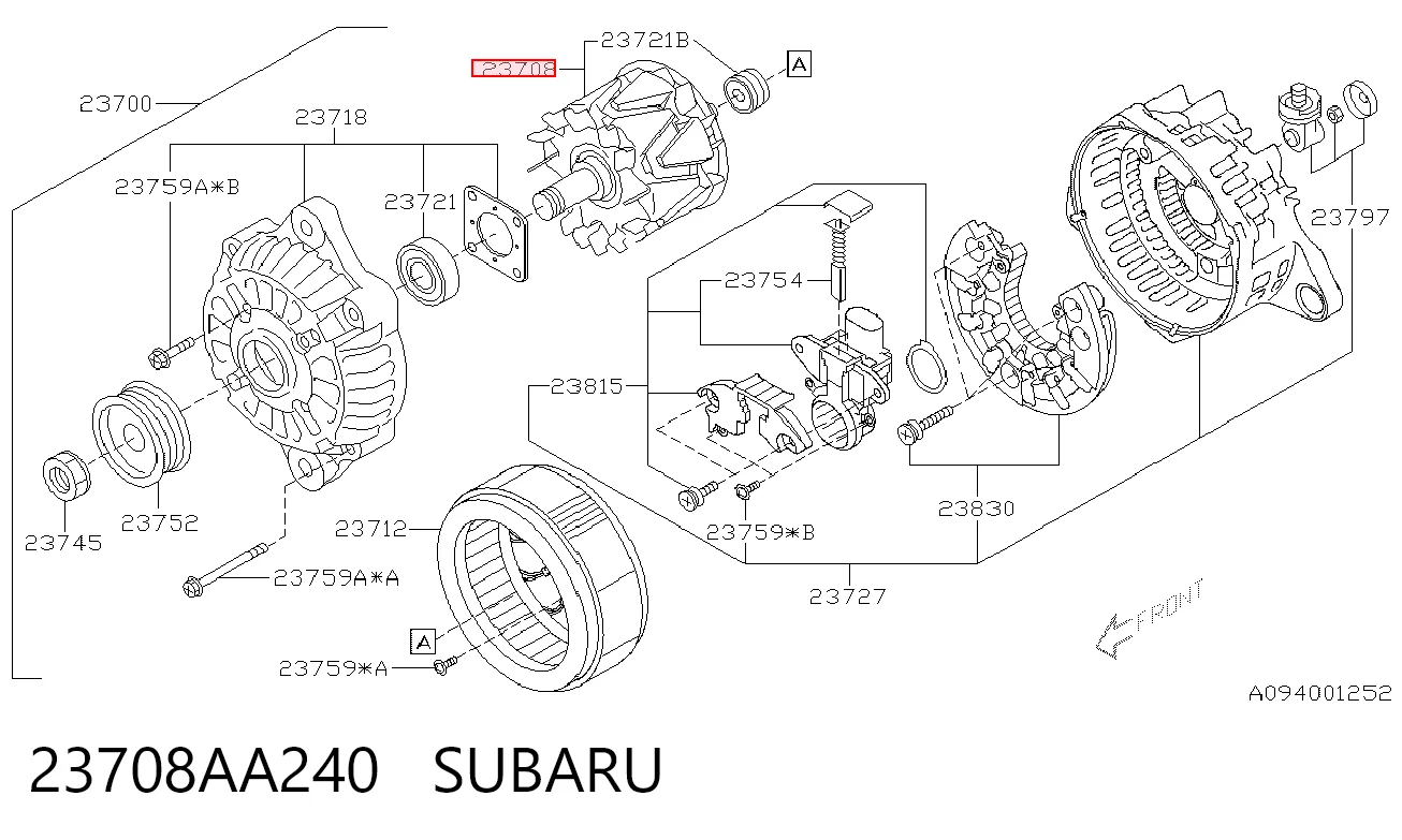 23708AA240 Subaru