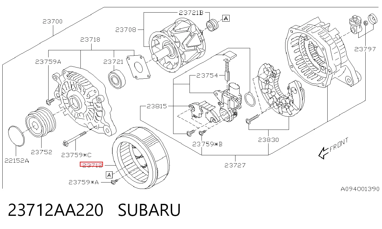 23712AA220 Subaru