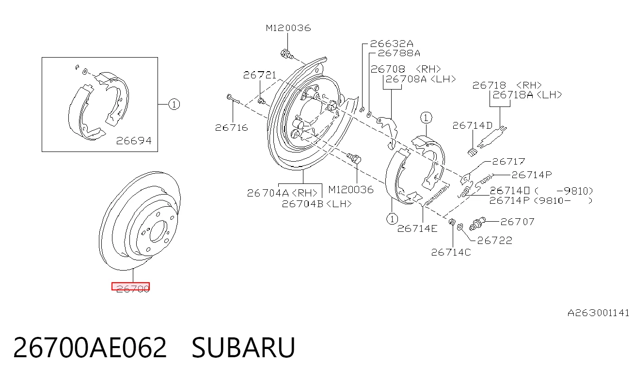  Subaru Outback  (1998-2003)