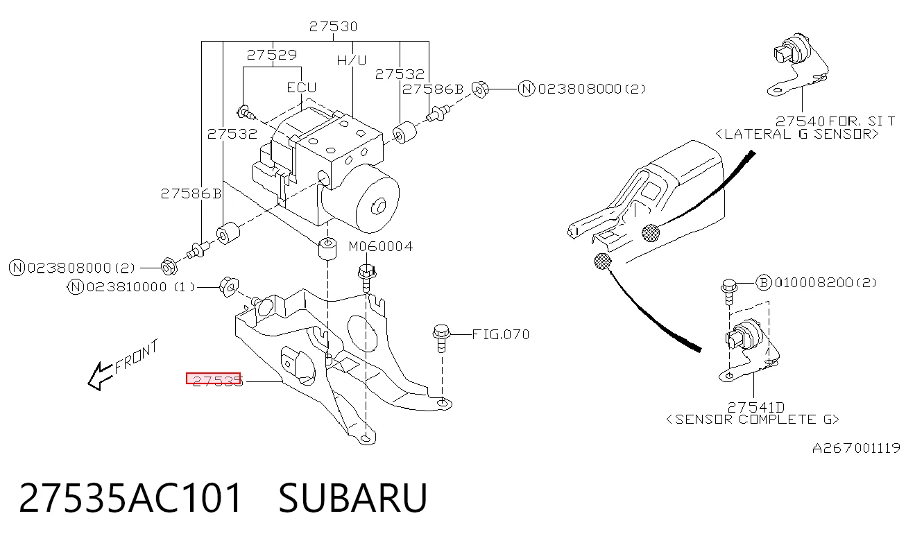 27535AC101 Subaru