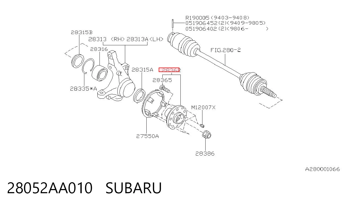  Subaru Forester II SUV comprar em Portugal