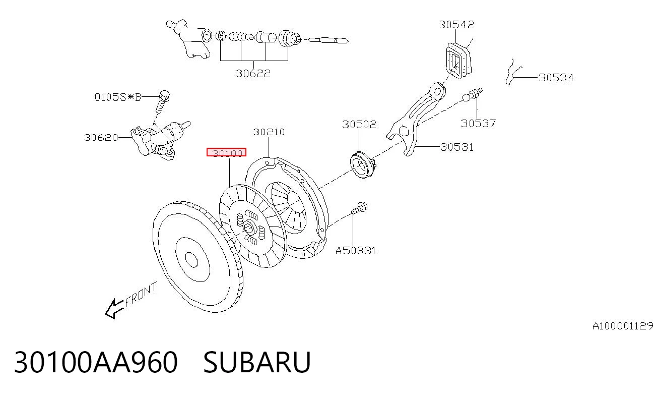  Disco de embraiagem Subaru Forester IV SUV (S13, SJ) (2012 - 2018) IV