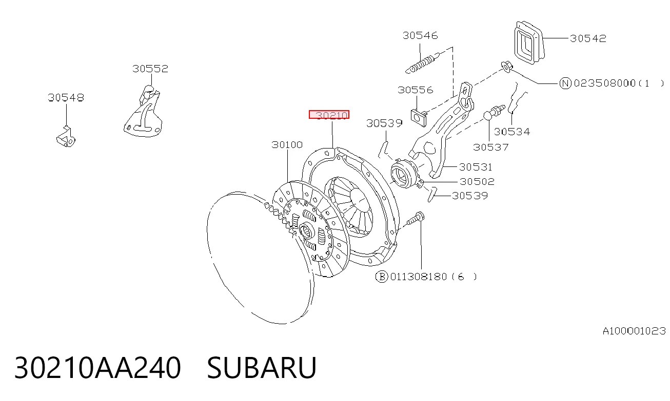 30210AA240 Subaru