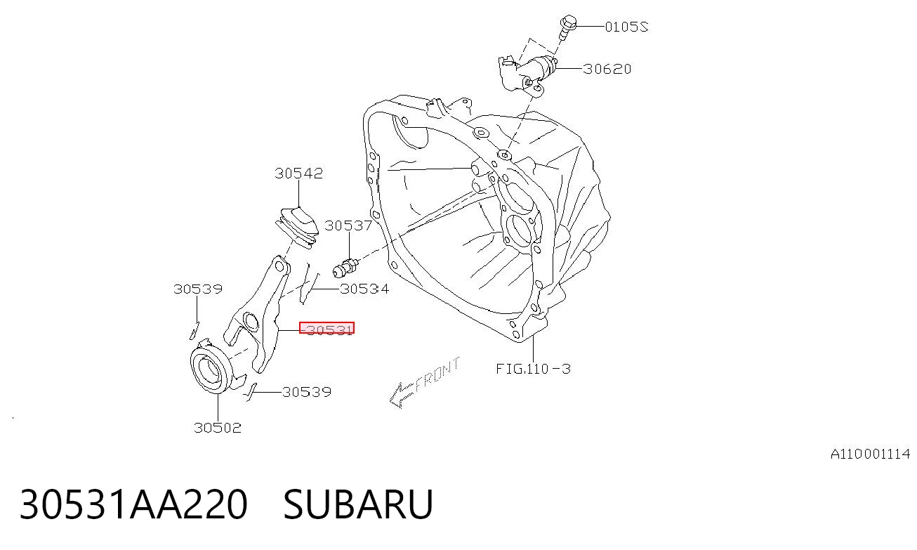 Forquilha de embraiagem VAG 30531AA220 preço, a partir de 24,71 USD