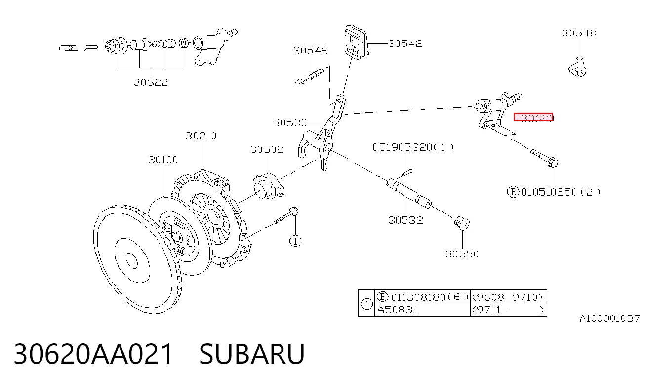Preço da peça  Impreza I sedan