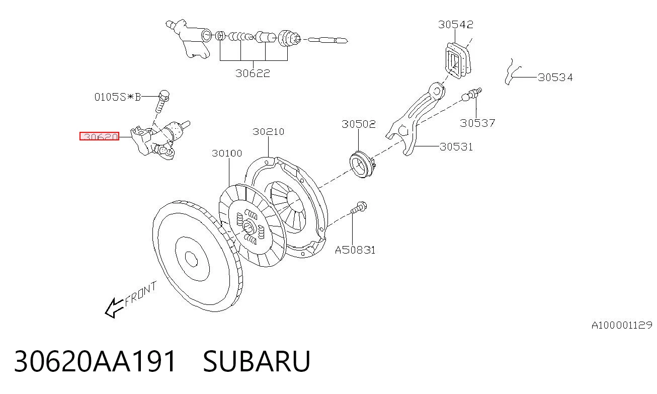 Cilindro de trabalho de embraiagem Subaru Impreza preço, a partir de 68,54 USD