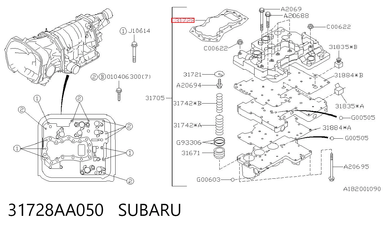 31728AA050 Subaru