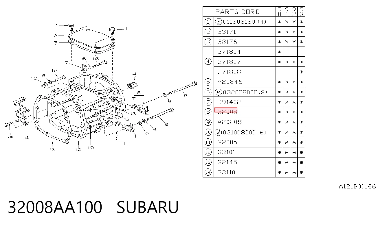 32008AA100 Subaru