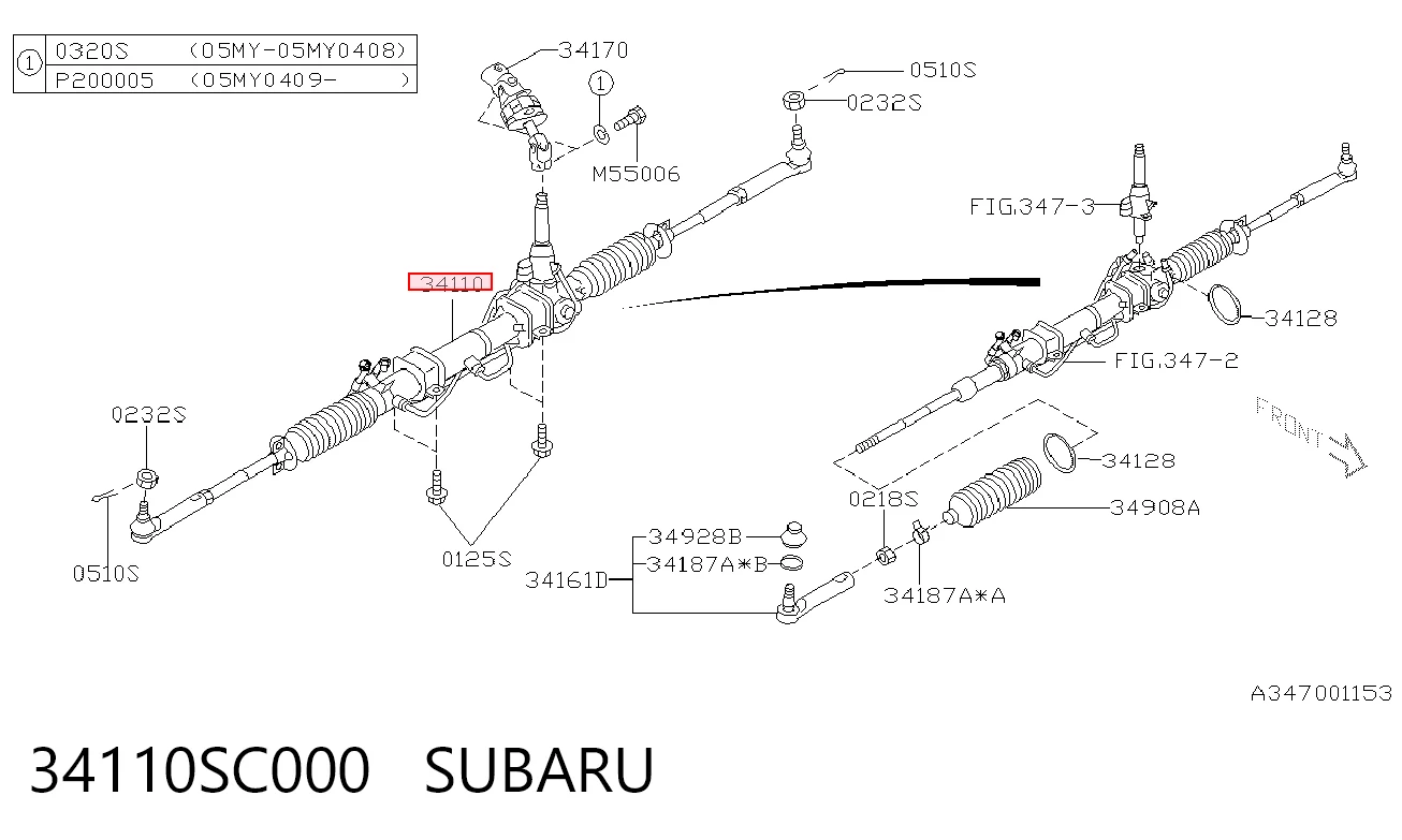34110SC000 Subaru
