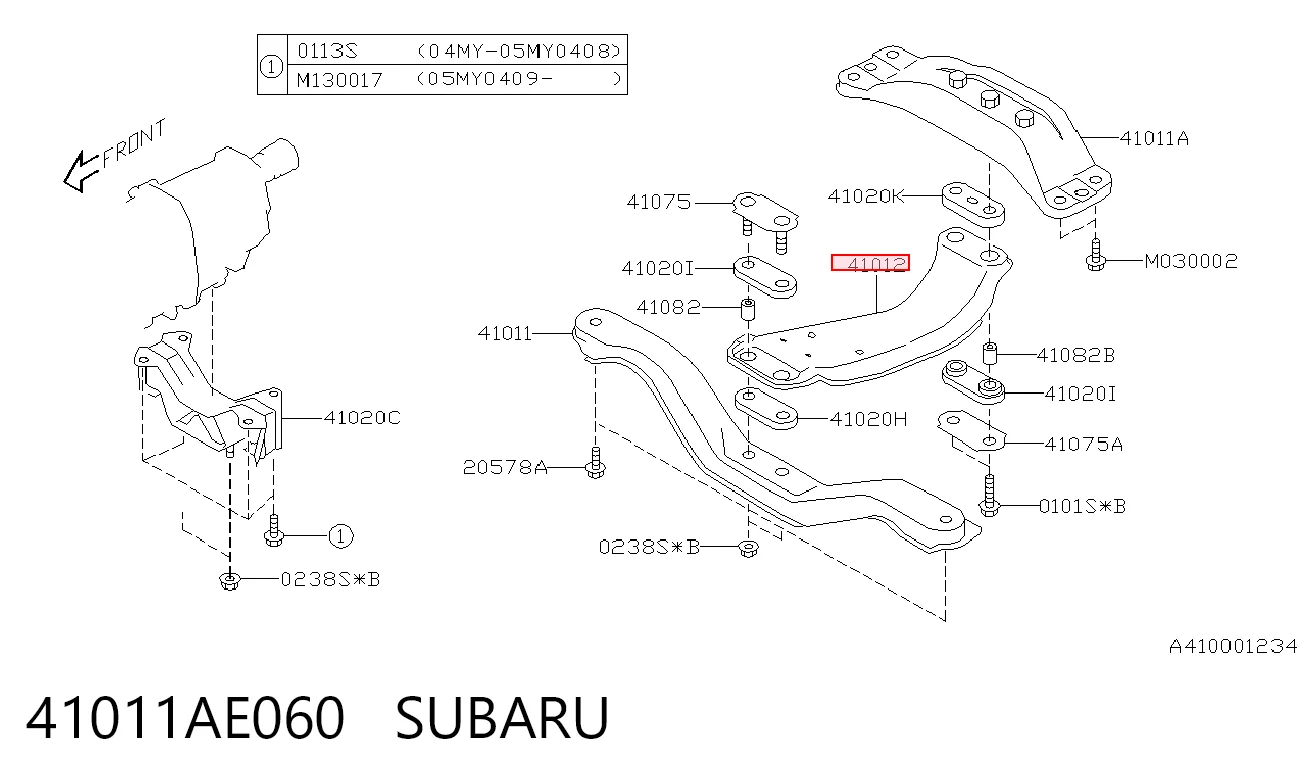 41011AE060 Subaru