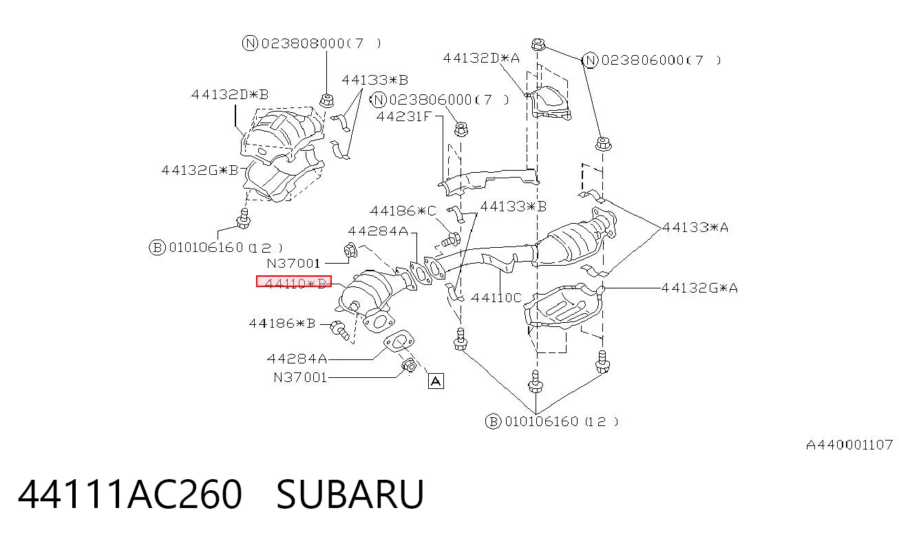 44111AC260 Subaru