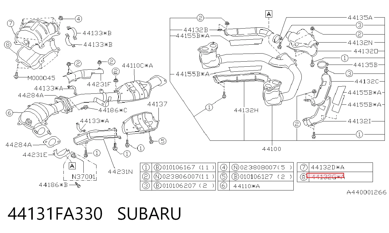 44131FA330 Subaru