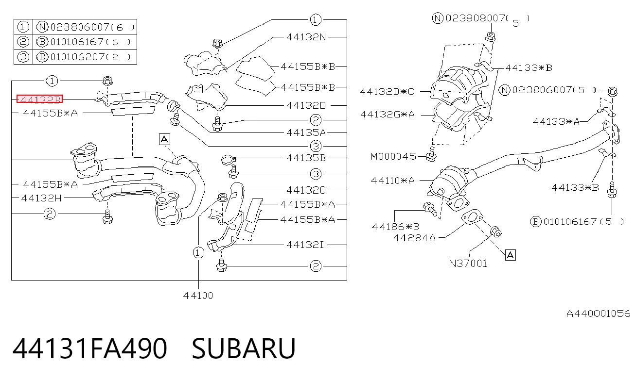 44131FA490 Subaru