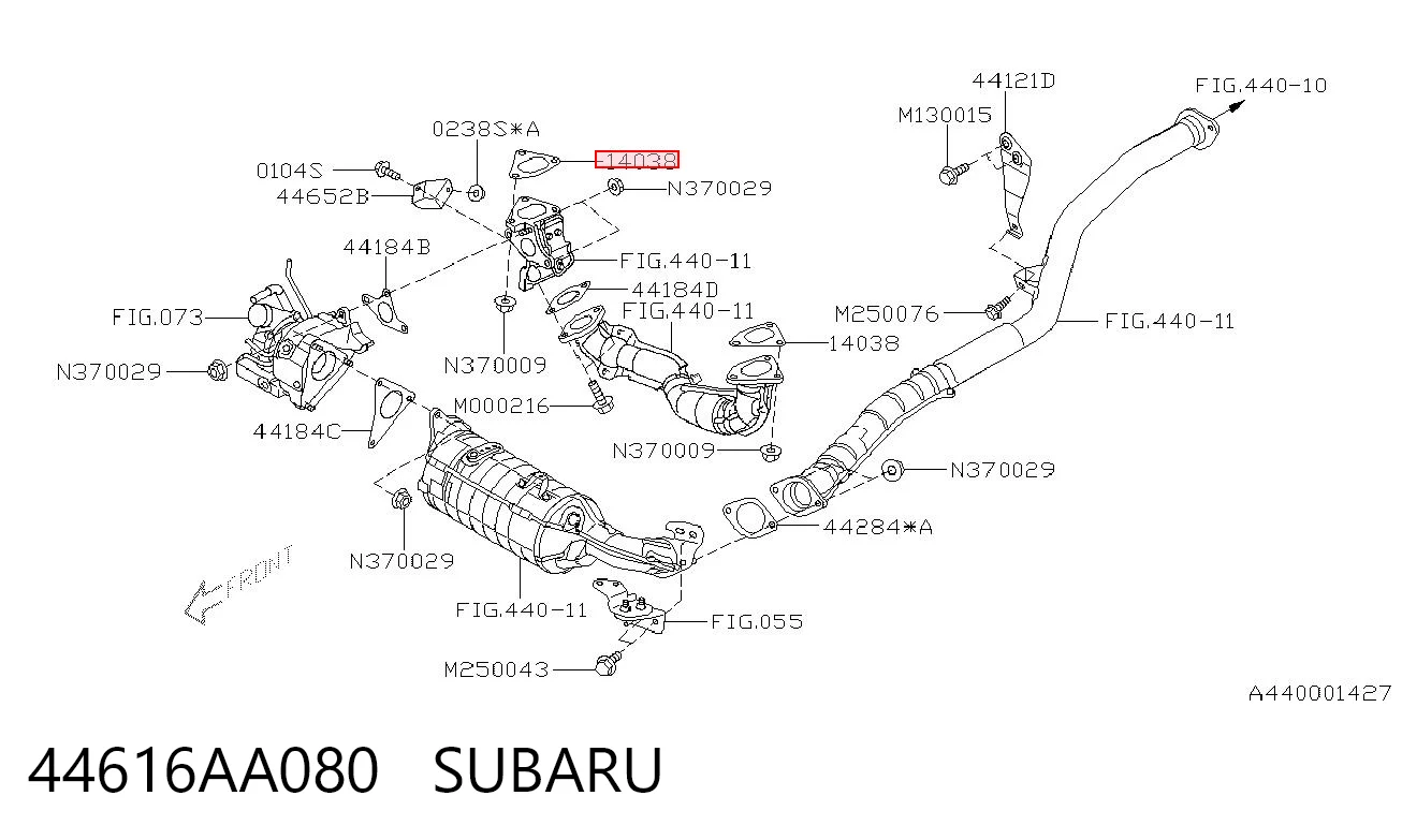 44616AA080 Subaru