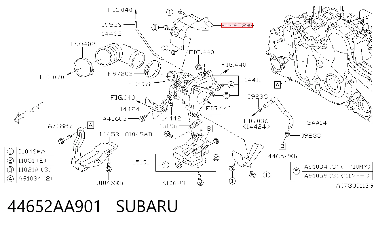 44652AA901 Subaru