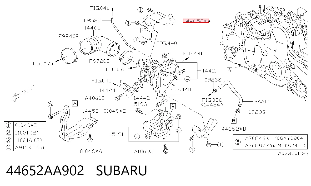 44652AA902 Subaru