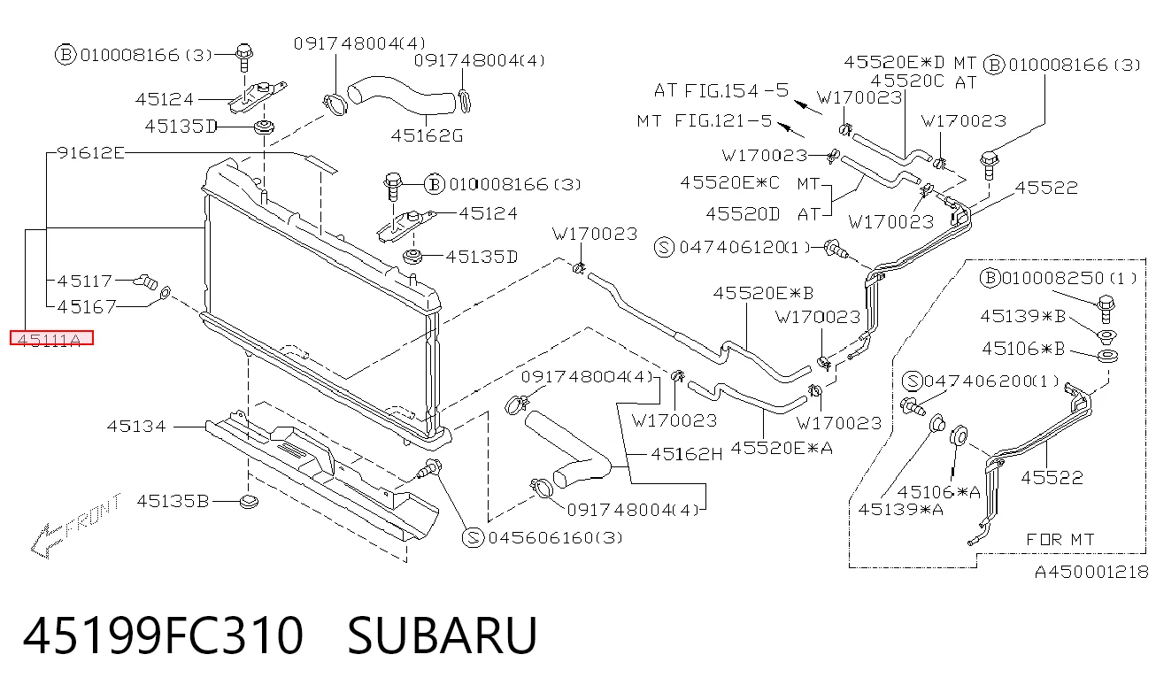 45199FC310 Subaru