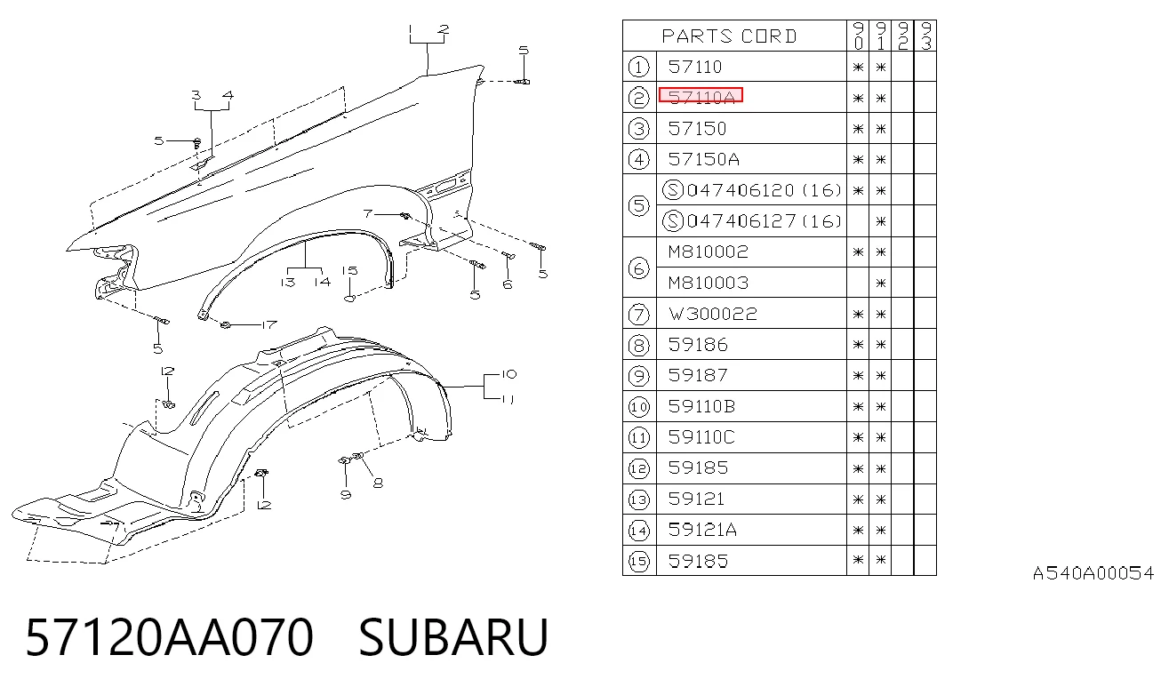  Subaru Legacy I (1989-1994)