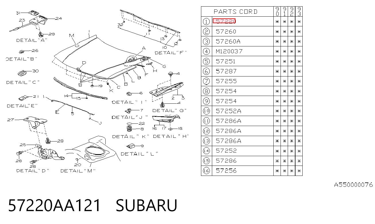 Capota Subaru Legacy I BC ao melhor preço