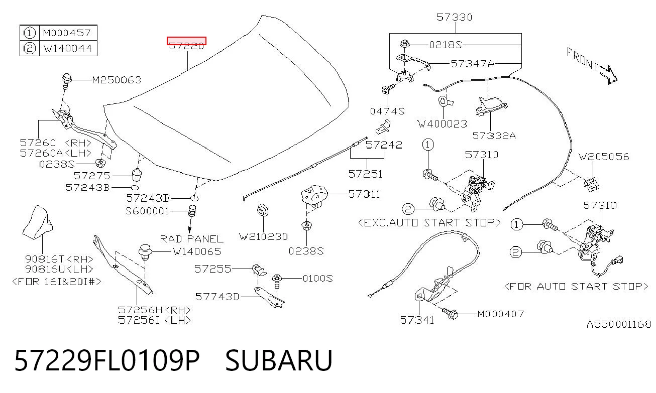 Capota Subaru XV II GT