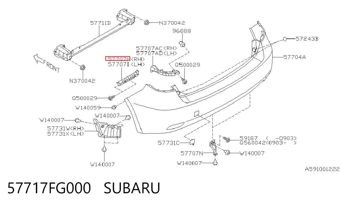 57717FG000 Subaru