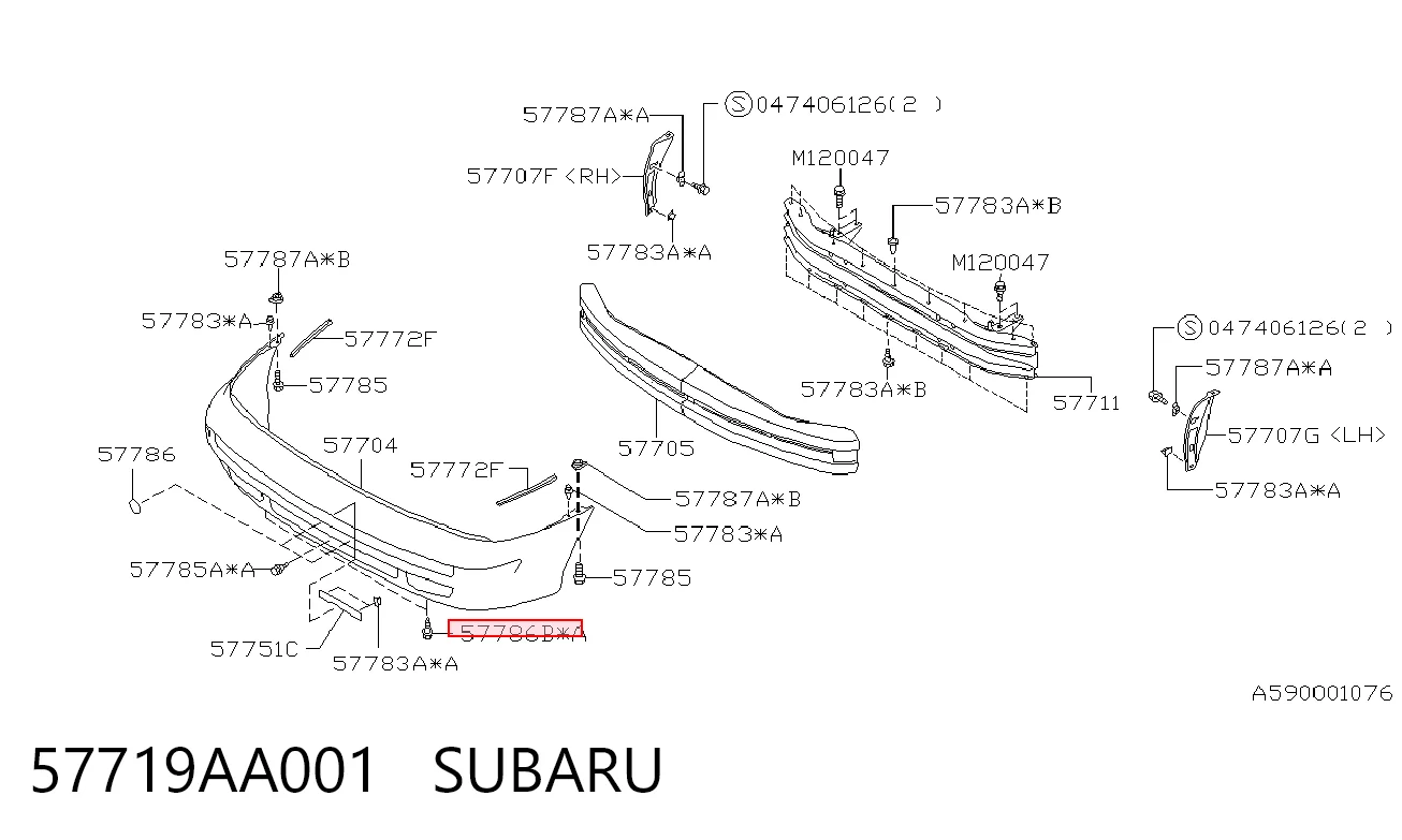 57719AA001 Subaru