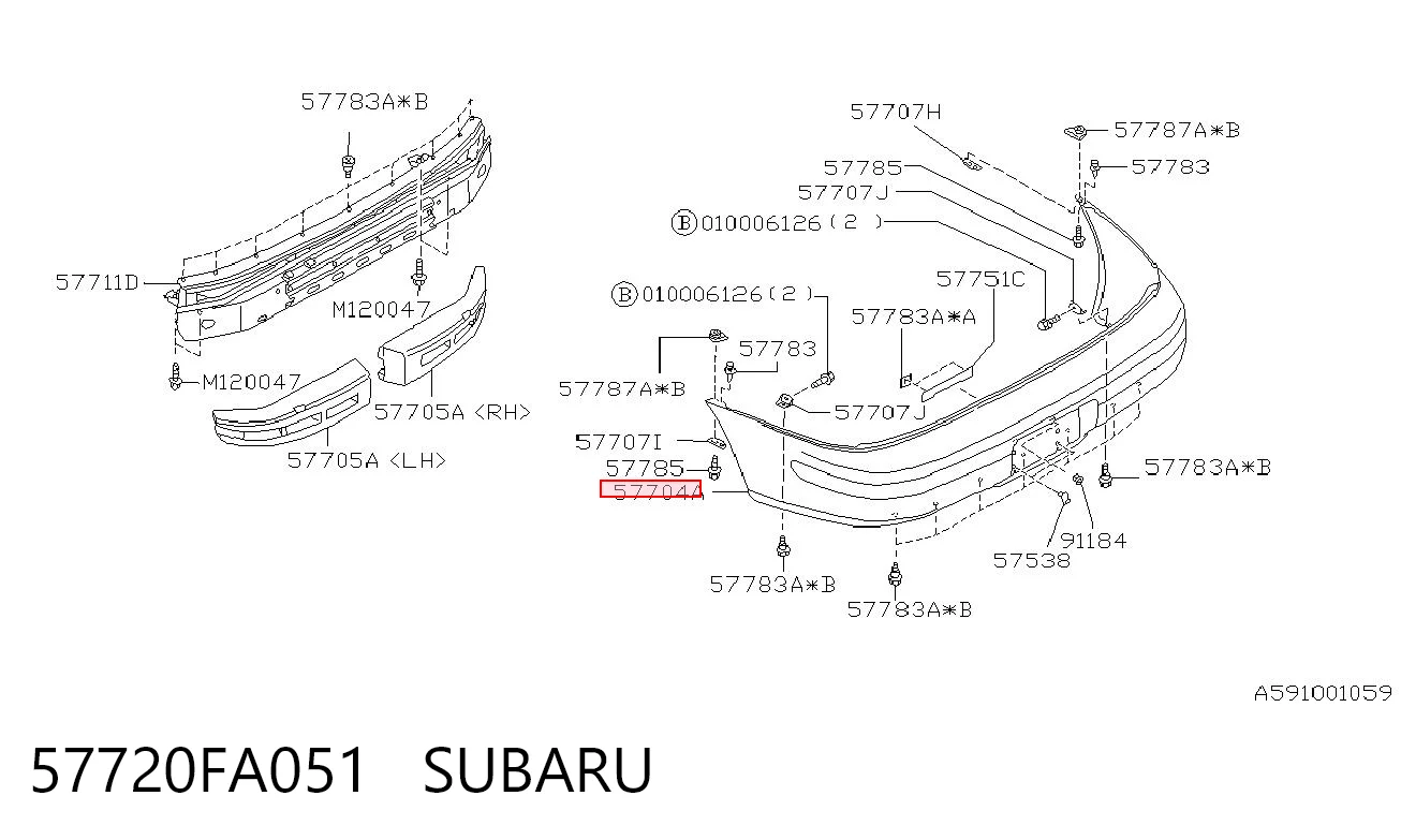 Pára-choque traseiro Subaru Impreza I GC ao melhor preço