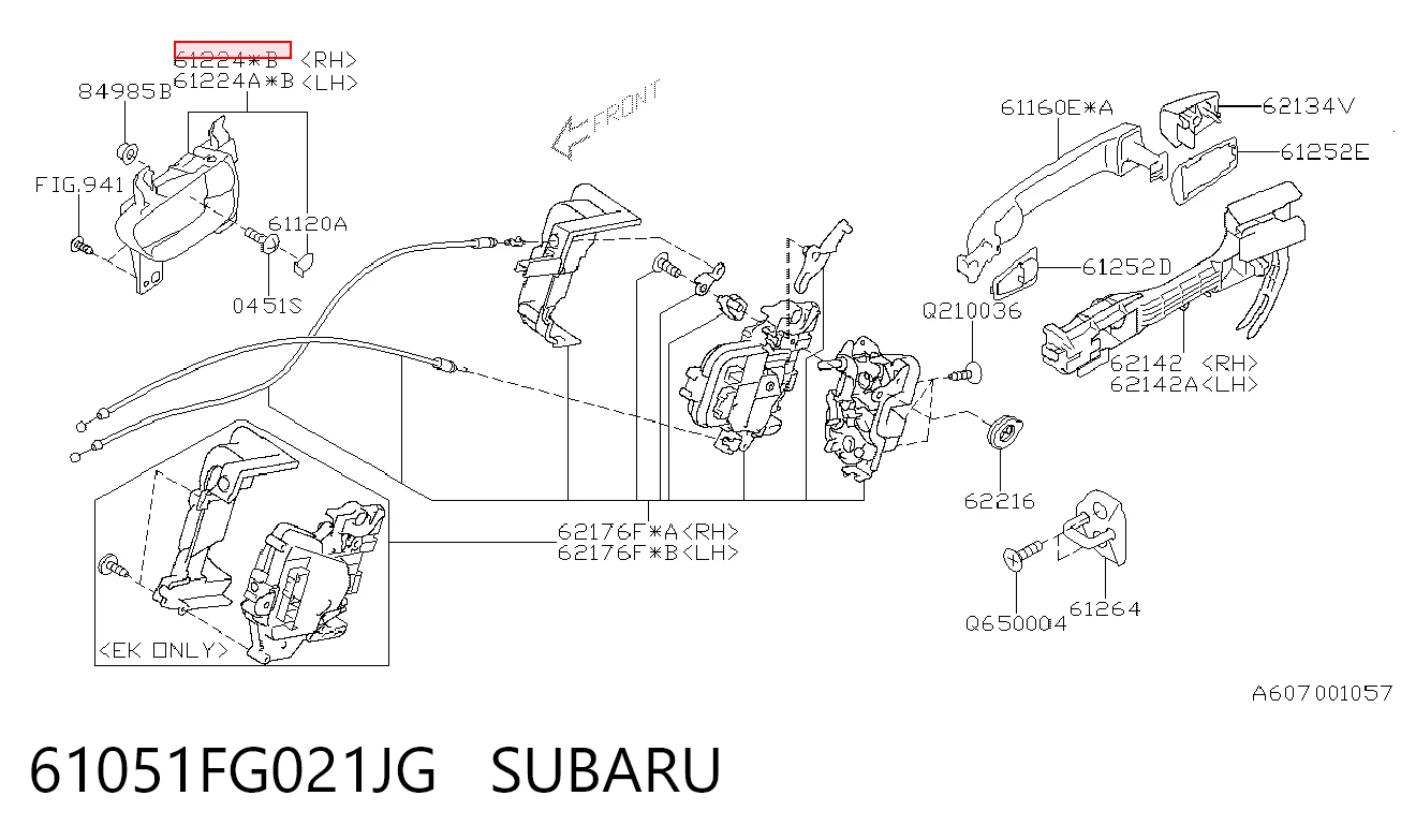 61051FG021JG Subaru
