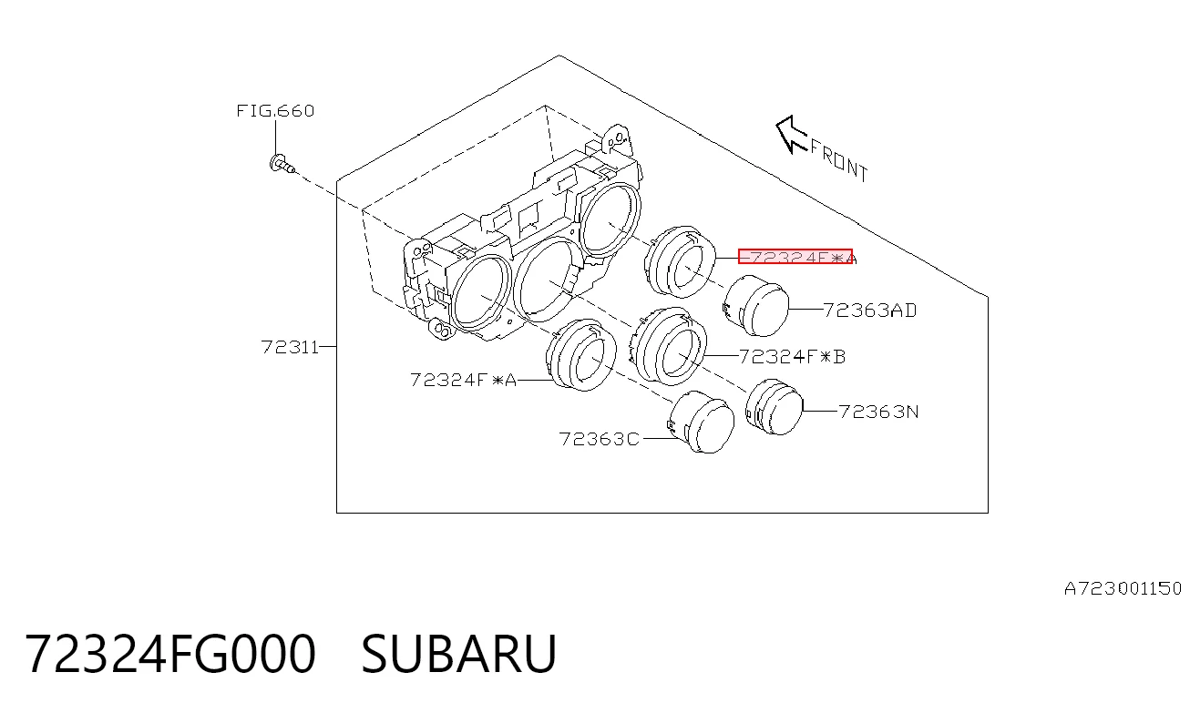 72324FG000 Subaru