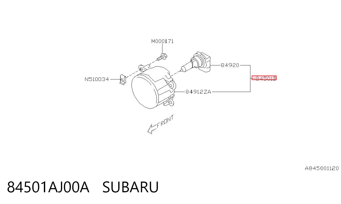 Compre T123459 Ford Luzes de nevoeiro esquerdas/direitas