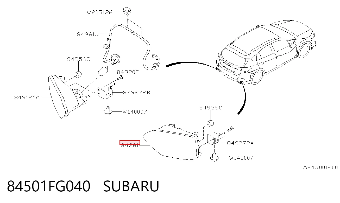 721530E Polcar Luzes de nevoeiro direitas