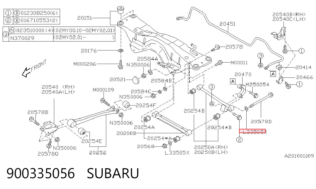 900335056 Subaru 