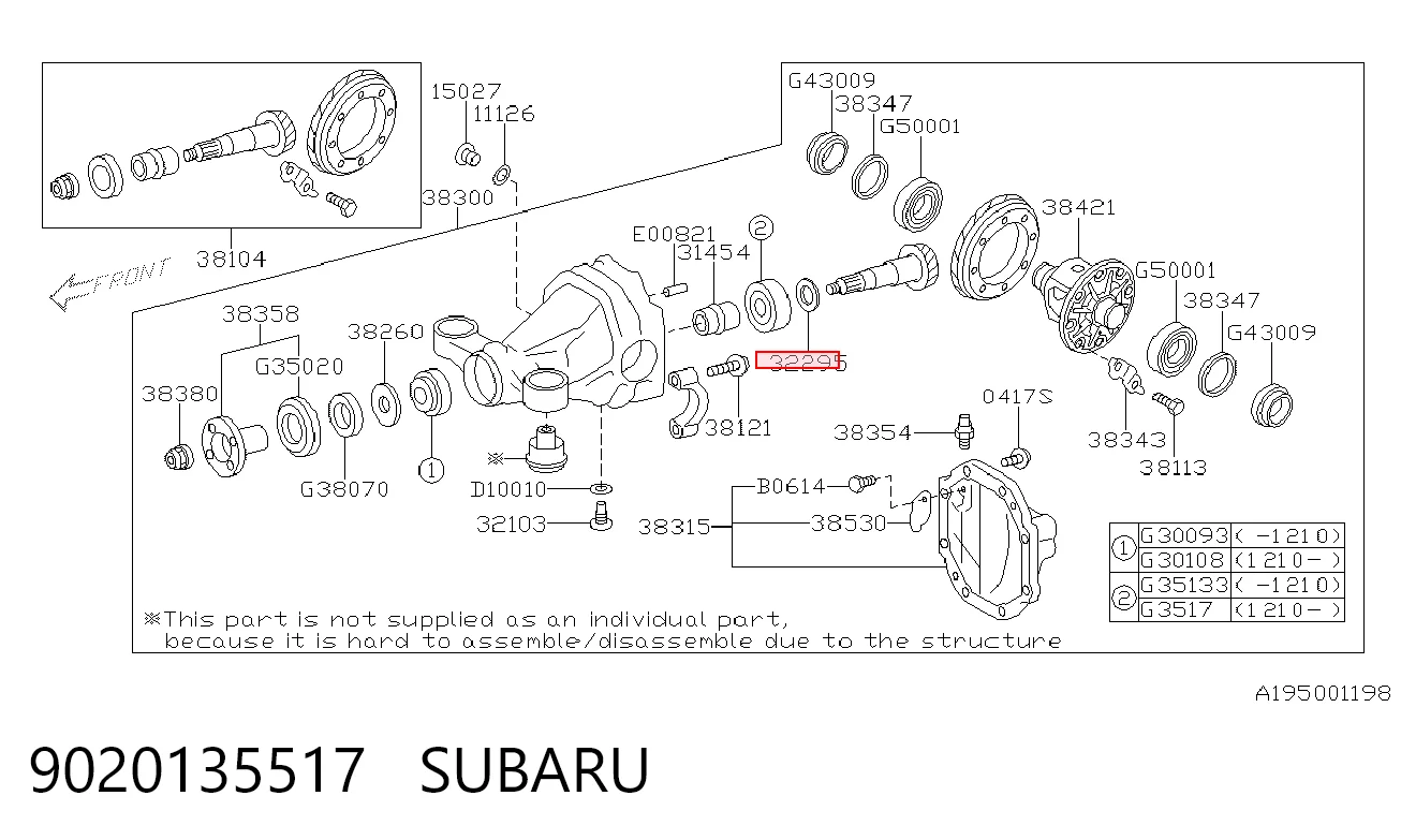 9020135517 Subaru