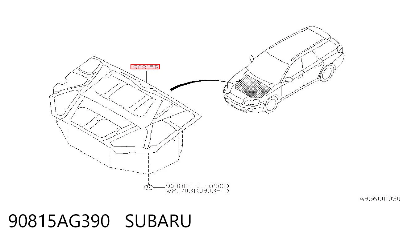  Subaru Outback  (2003-2009)