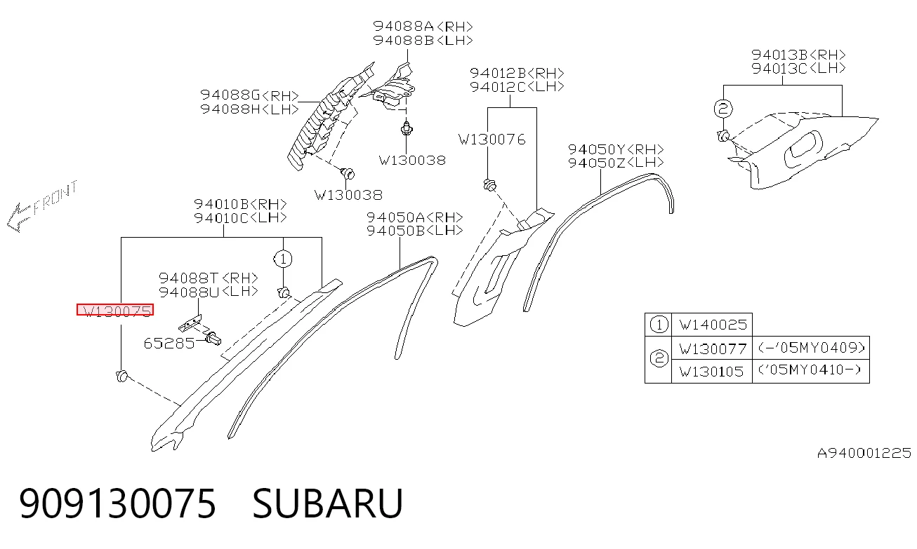 909130075 Subaru