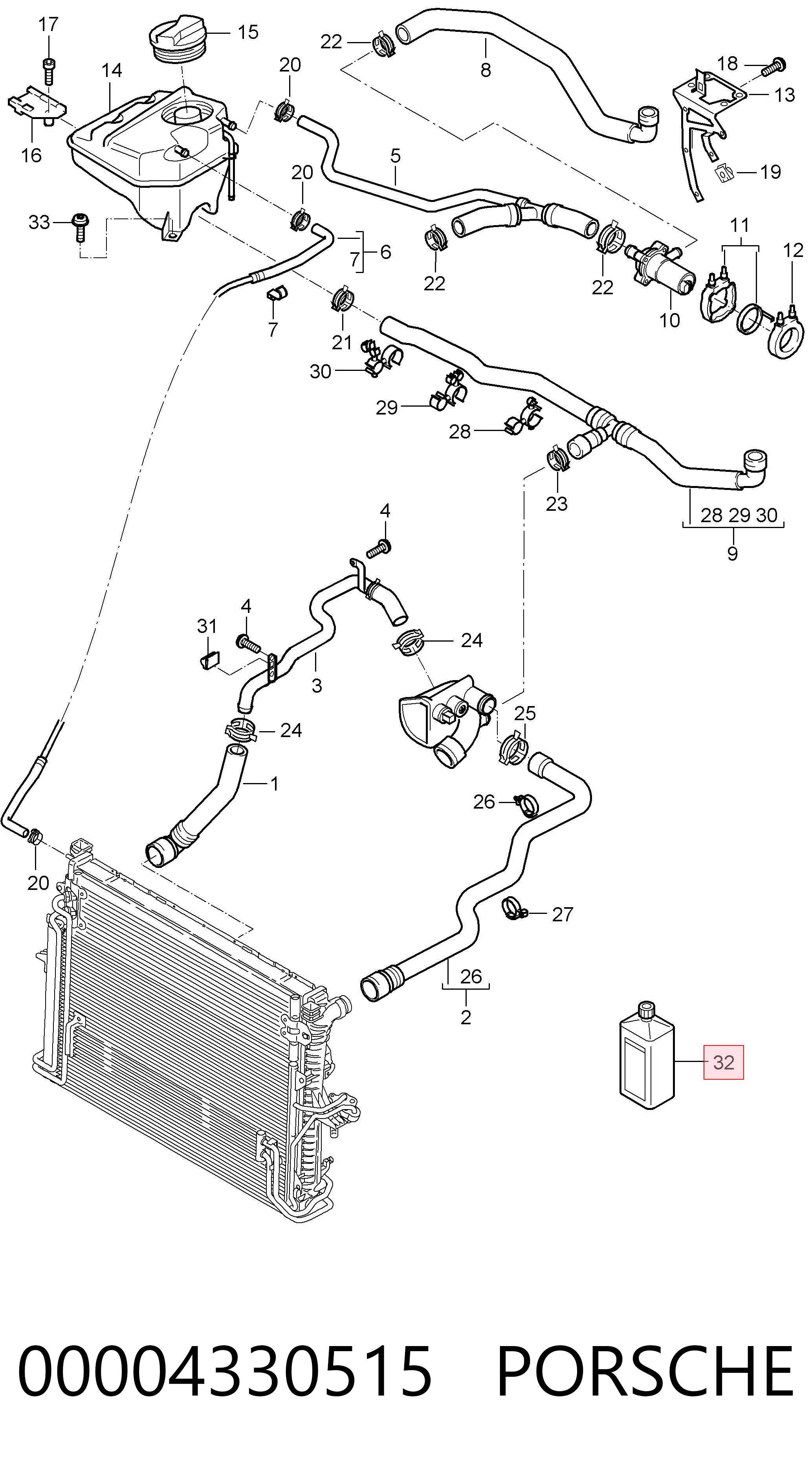 Compre Q1030002 Mercedes Fluido de esfriamento