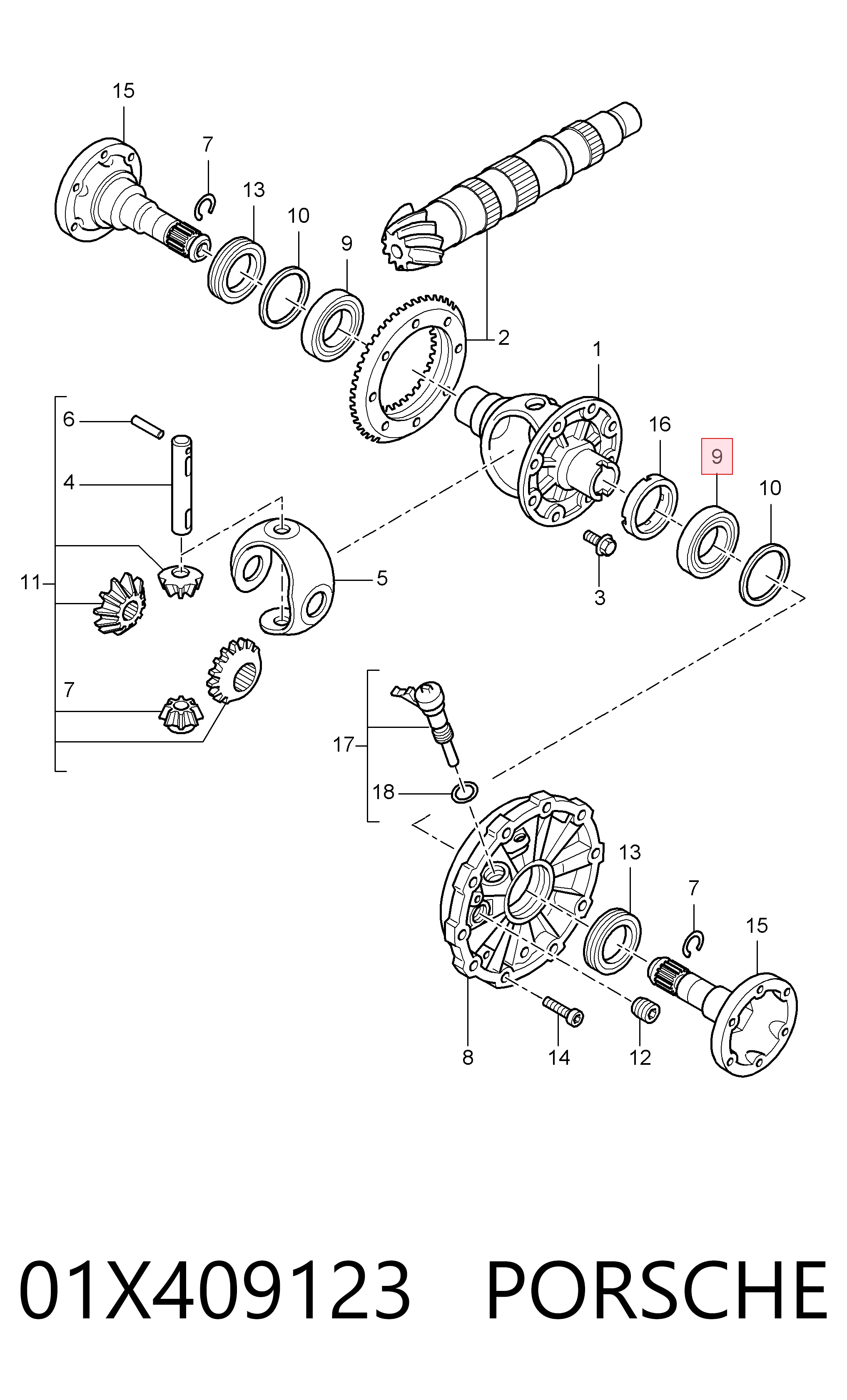 01X409123 Porsche